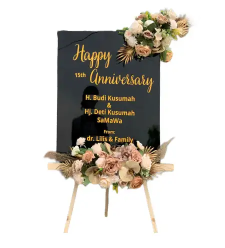 Papan Bunga Akrilik Banding Agung