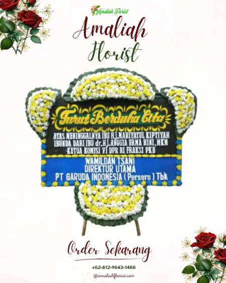 Papan Bunga Duka Banding Agung